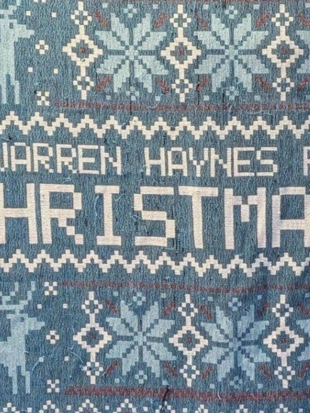 Warren Haynes Presents Christmas Jam Woven Tapestry Allman Brothers Blanket